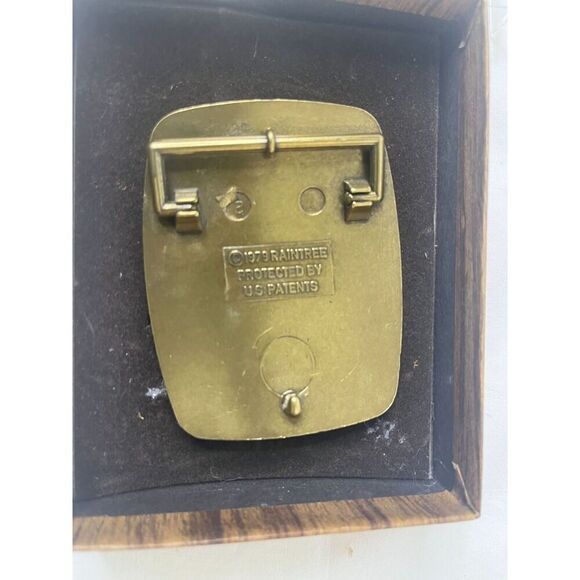 Hondaline Gold Wing Interstate GL Belt Buckle Honda Line 1979 Paintree New! - Picture 6 of 7